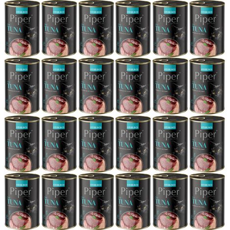 DOLINA NOTECI Piper Stérilisé au thon - nourriture humide pour chat - 24x400g