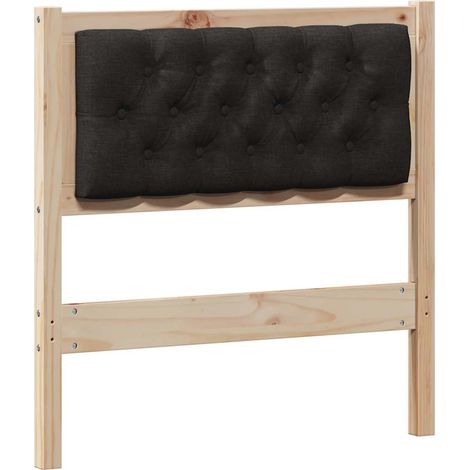 Tête de lit,Décoration murale Autre Marron et noir 75 cm Bois massif en pin CFW794979 (1/5)