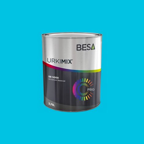 Pot de Peinture Polyuréthane / bi composant Pantone 311C  Brillant - 5kg
