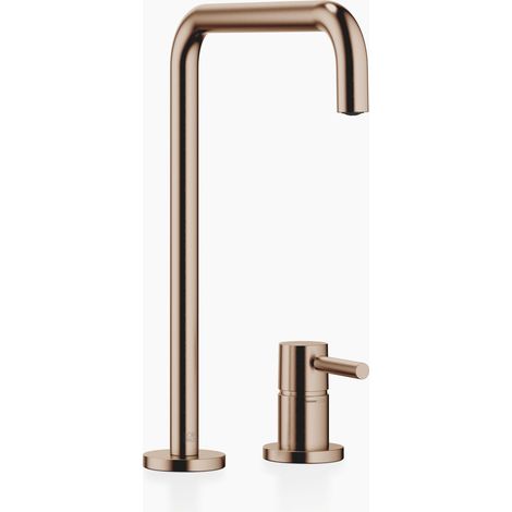 Grifo de dos orificios Dornbracht META SQUARE con rosetas (1/4)
