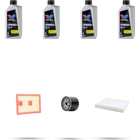 Kit tagliando 3 FILTRI e 4L OLIO compatibile con Skoda Octavia IV 1.4 TSI 150kw Dal 2020 (1/5)