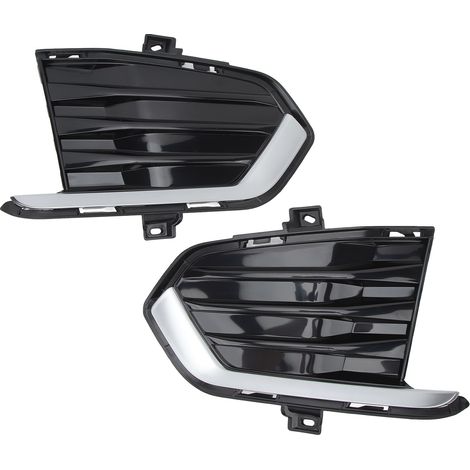 Paire de coques antibrouillard SK601905 Noir, moulure de calandre latérale gauche et droite, compatible XT5 2017-2019 (1/5)