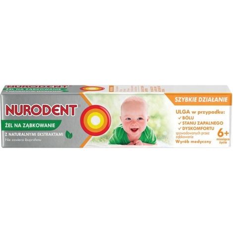 NURODENT Gel antidolorifico per la dentizione dei bambini 15 ml (1/3)
