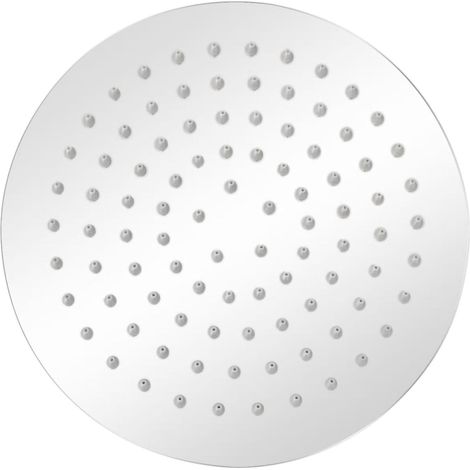 Maison Exclusive - Cabezal de ducha efecto lluvia 2 uds acero ino (1/5)