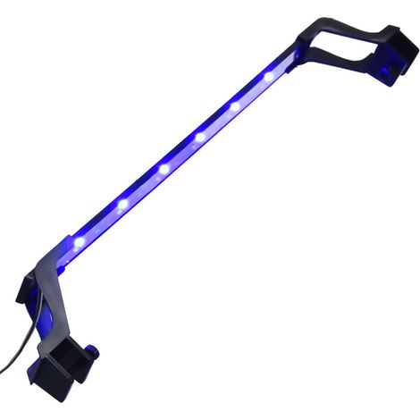 Éclairage d'aquarium avec pinces, 55-70 cm, bleu et blanc (1/5)