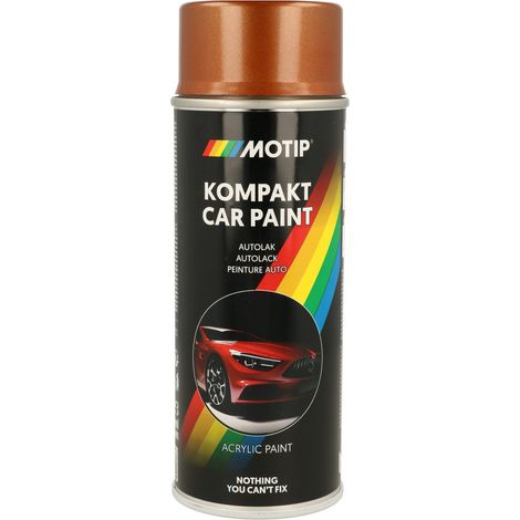 PEINTURE ACRYLIQUE KOMPAKT 51960 MARRON METALLISE 400ML MOTIP