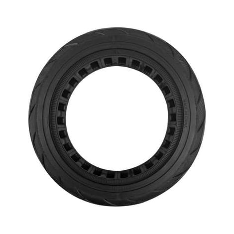 Ecleanfy - Lot de 2 pneus pleins de 10 pouces pour Segway Ninebot, Xiaomi 4 et Navee V (10x2.125-6.5 noir). (1/2)