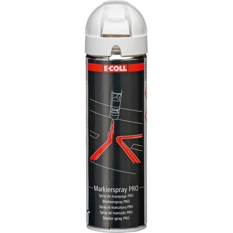 Espray de marcado blanco 500ml E-COLL (por 12) (1/4)