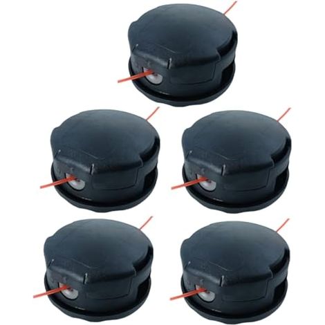 Lot de 5 têtes de débroussailleuse SRM-225 210 pour Echo Speed Feed 400 SRM-230 SRM225 SRM-210 SRM2100 Shindaiwa T195S T220 T222 T230 T231 Echo Weed Eater Head PAS210 PAS211 PAS225 PAS230 PAS231 (1/5)