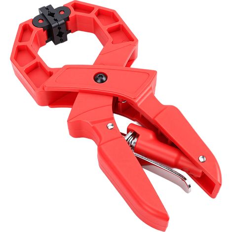 Pince à ressort en bois de 20 cm (8 pouces) avec poignée ergonomique à angle réglable et robuste pour le travail du bois et les projets de bricolage à domicile. (1/5)