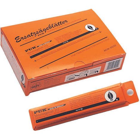Lame originali PUK per seghetti – Lama 150 mm per materiali ferrosi - Idrhaus