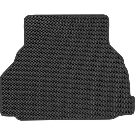 Honda Accord V Limousine (1993–1998) EVA-Kofferraummatte Wabenmuster – Schwarz (1/5)