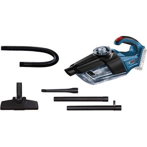 Bosch – Aspirateur à main sans fil 18V – Autonomie 7 min/Ah – Dépression 60 mbar – Débit 10 l/s – Bac de collecte facile à vider (1/5)