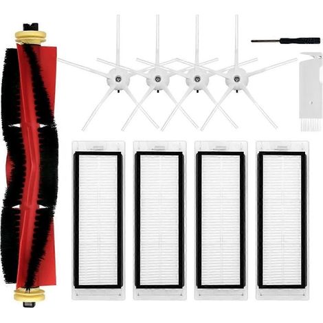 Pièces de rechange pour brosse latérale principale et filtre HEPA pour aspirateurs E4, E5, S4, S4 Max, S5, S5 Max, S6 et S6 MaxV (1/5)