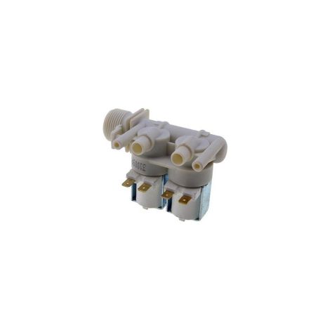 Electrovanne a 2 vie 90 ° diam 10 mm per lavatrice C00066518, 482000027243 Ariston Hotpoint, Indesit, Whirlpool