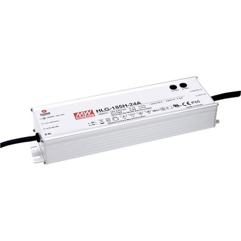 [NEUWERTIG] B-Ware MEAN WELL HLG-185H-42A LED-Treiber 184 W 4.4 A 42 V/DC IP65 PFC-Schaltkreis (1/2)