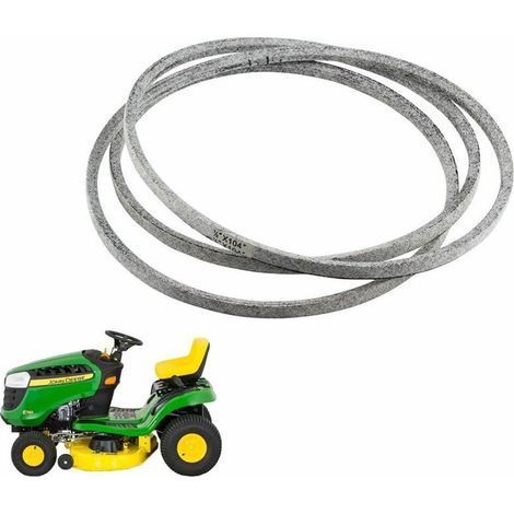 42-Zoll-Rasenmäherriemen, kompatibel mit John Deere Rasenmähern, ersetzt die Teilenummer GX20072 GY20570, Antriebsriemen für L 100 130 1742 D100 D110 D120 D130 X110