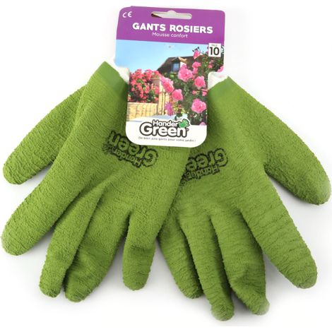 Gants rosiers. Travaux jardin. Taille 10. HanderGreen® (1/5)