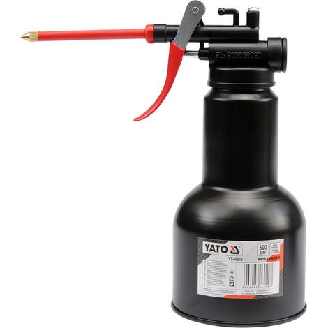Burette a huile professionnelle de mecanicien 500 ml bec souple