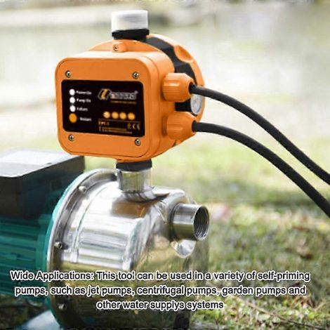 Pompe à eau 220-240 V 1,1 kW avec surpresseur automatique IP65 et pressostat électronique domestique (1/5)
