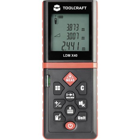 TOOLCRAFT LDM X40 Telemetro laser 40 m (1/5)
