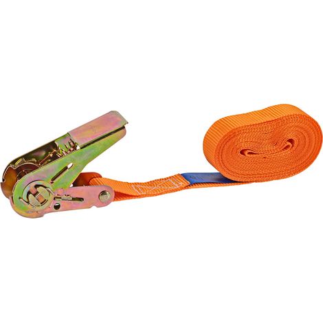 Kestek Ratschenzurrgurt einteilig 5 m x 25 mm 800 kg Spanngurt Ladungssicherung (1/5)