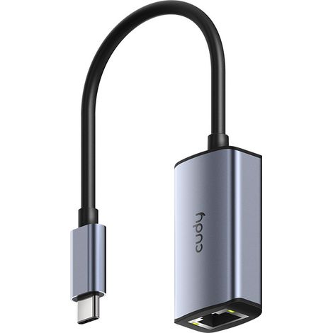 Cudy USB-C to Ethernet Adapter UE10C - Router - 1 Gbps tarjeta y adaptador de interfaz RJ-45 (1/3)