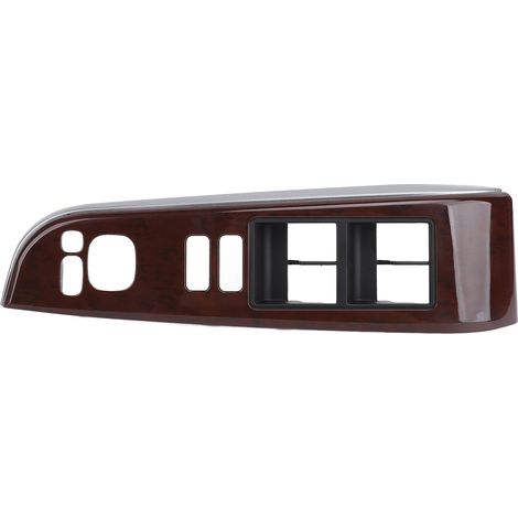 Panneau de commutateur de lève-vitre 7423206490E0, garniture de lunette de puissance principale côté conducteur avant gauche pour Camry 7Th 2012 à 2017 Redwood (1/5)