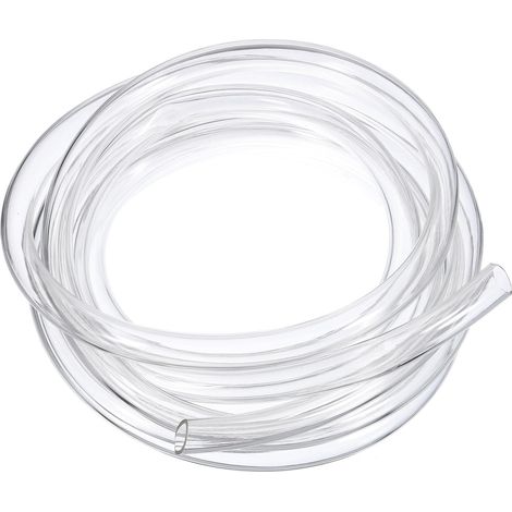 Tube en PVC, 15mm ID x 18mm OD x 1.5mm Épaisseur, Tuyau Aquarium, Tube en PVC Transparent de 4m de Long, Tuyau D'Eau en Plastique Léger et Flexible pour L'Aquaponie (1/5)