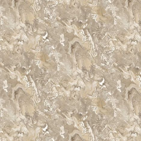 Textured Marble Effect Wallpaper Beige Neutral Shimmer Vinyl Distressed (1/4)
