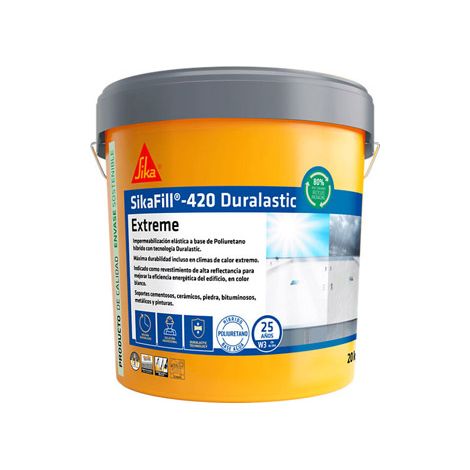 PINTURA IMPERMEABILIZANTE MEMBRANA SIKAFILL 420 EXTREME