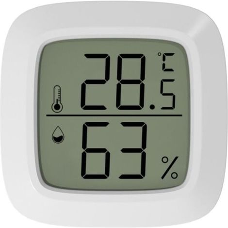 4PCS Thermometre Interieur Maison Thermometre Hygrometre Numérique,Thermomètre Digital pour Chambre à Coucher (1/4)