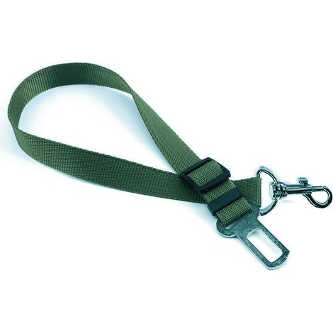 Laisse de sécurité pour animaux de compagnie, ceinture de traction réglable pour voiture, corde de sécurité pour animaux de compagnie, laisse pour chien en voiture (1/5)
