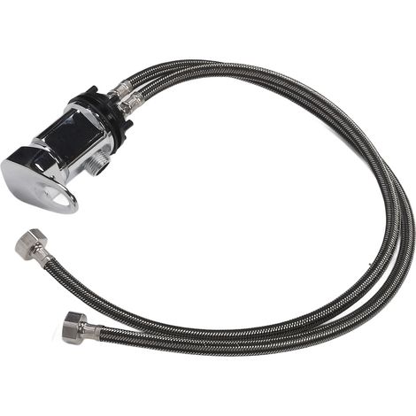 Robinet de lavabo de salon de coiffure, tube de 60 cm, poignée carrée, remplacement pour robinet de lavabo de salon de coiffure (1/5)