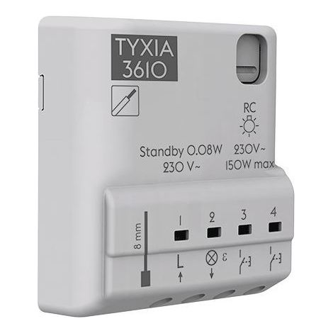 Delta Dore TYXIA 3610 Drahtgebundener Lichtempfänger für die Hausautomatisierung