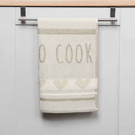 Strofinaccio da cucina COOK, 50x70 cm, beige 001 S00007/SCI/001/050070/1