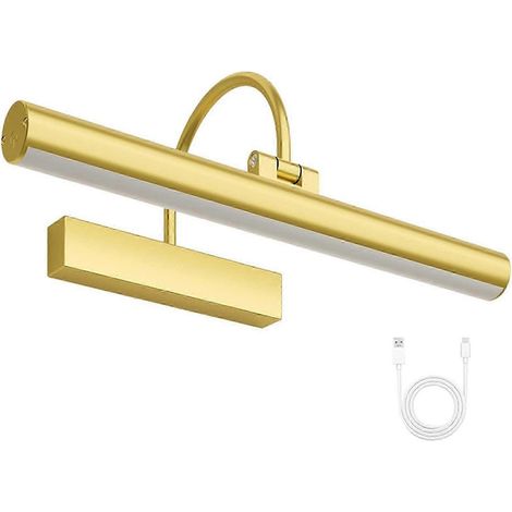 Lampe de tableau rechargeable à piles, sans fil, avec télécommande et 3 températures de couleur, de bonne qualité WHBYV (1/4)