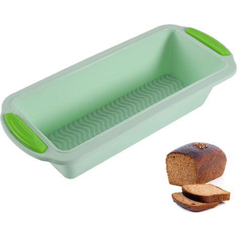 Molde Para Pan De Carne Y Pan - Molde De Silicona Antiadherente Para Hornear Pan De Plátano Pan De Carne Pastel De Libra - 450 °F Resistente Al Horno - 1 Unidad (1/5)