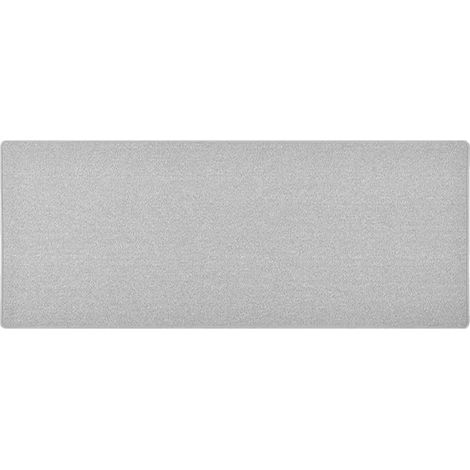Tapis de salon Style Moderne - Tapis de couloir Gris clair 80x200 cm BV313417 - BonneVie (1/5)