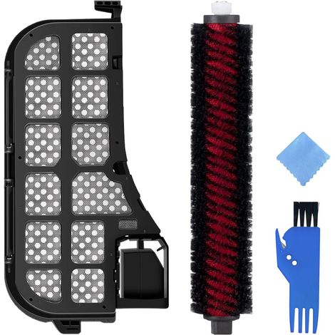 Filtre de réservoir de brosse autonettoyant pour Roborock S8 / S8 Pro Ultra / S8 Maxv Ultra Robot Aspirateur, Onyx4 Filtre à eau haute vitesse Rouleau d'entretien détachable Accessoires (1/5)