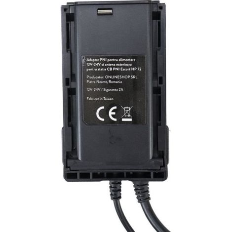 Adaptateur - PNI - Escort HP 72 - 12V-24V - Antenne extérieure - Radio portable (1/4)