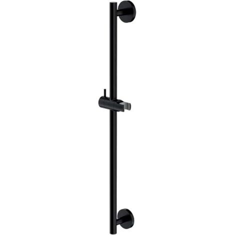 OMNIRES - Barra de ducha 66 cm, negro DR12BL (1/2)
