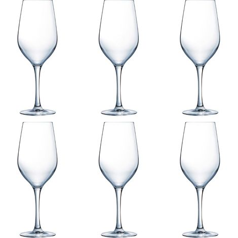 Verre de vin 270ml, sans repère de remplissage, 6 Verres (1/3)