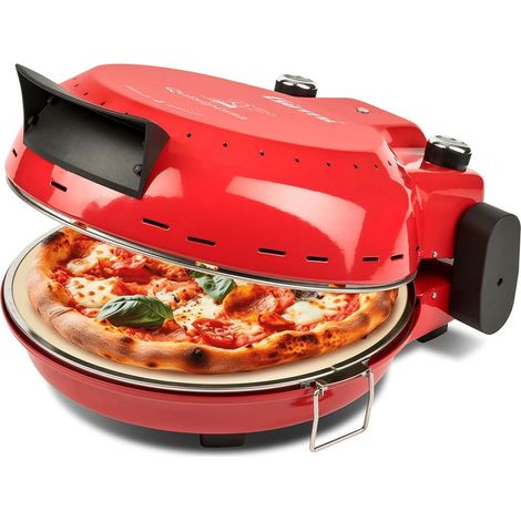 Forno Pizza Oven con Termostato e Timer Rosso FP5002 Girmi (1/5)