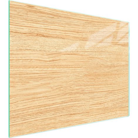 Glasschneidebrett 52x40 Holz (1/5)