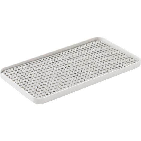 Égouttoir double couche rectangulaire 31 x 17,5 x 2,3 cm (1/5)
