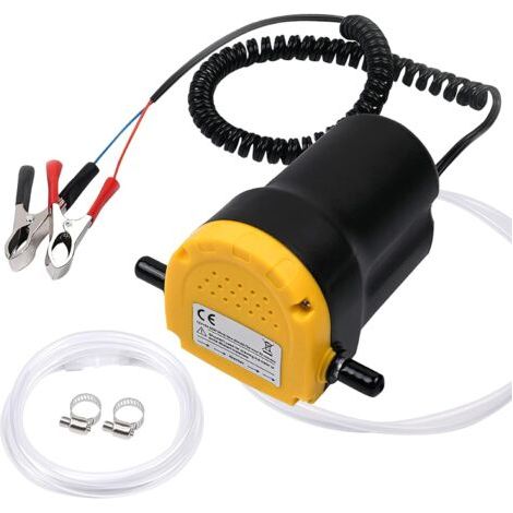 Pompe à Huile Diesel, Pompe éléctrique à vidange Extraction Huile Diesel Aspiration 12V 60W pour Le Changement de Diesel d'extracteurs de Fluide de Voiture, Huile Moteur.dengyank (1/5)