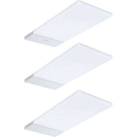 Paulmann LED Unterbauleuchte Bredo silber warmweiß 3er Set (1/3)
