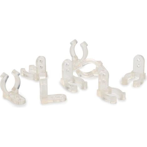 Clips De Montage Pour Flexibles Lumineux Et Flexibles Lumineux à Led - 20 Pcs (1/3)