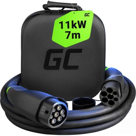[NEUWERTIG] B-Ware Green Cell EV Ladekabel Kabel Typ 2 11 kW 7m kompatibel Tesla VW Kia Audi grün (1/2)